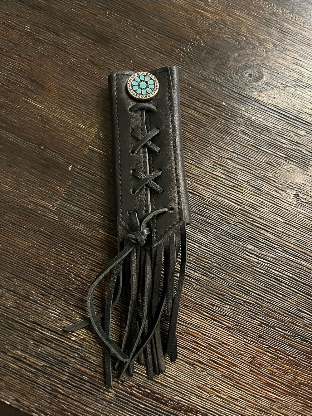 Harley Davidson Hair Glove with tassels